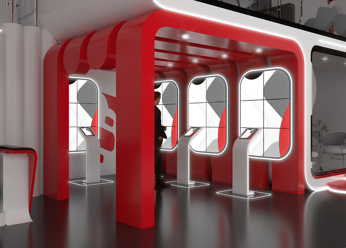 Custom-built display structures
