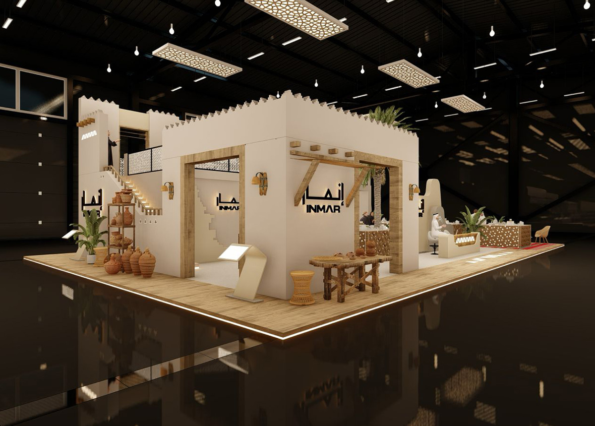 Inmar booth — exhibition stand