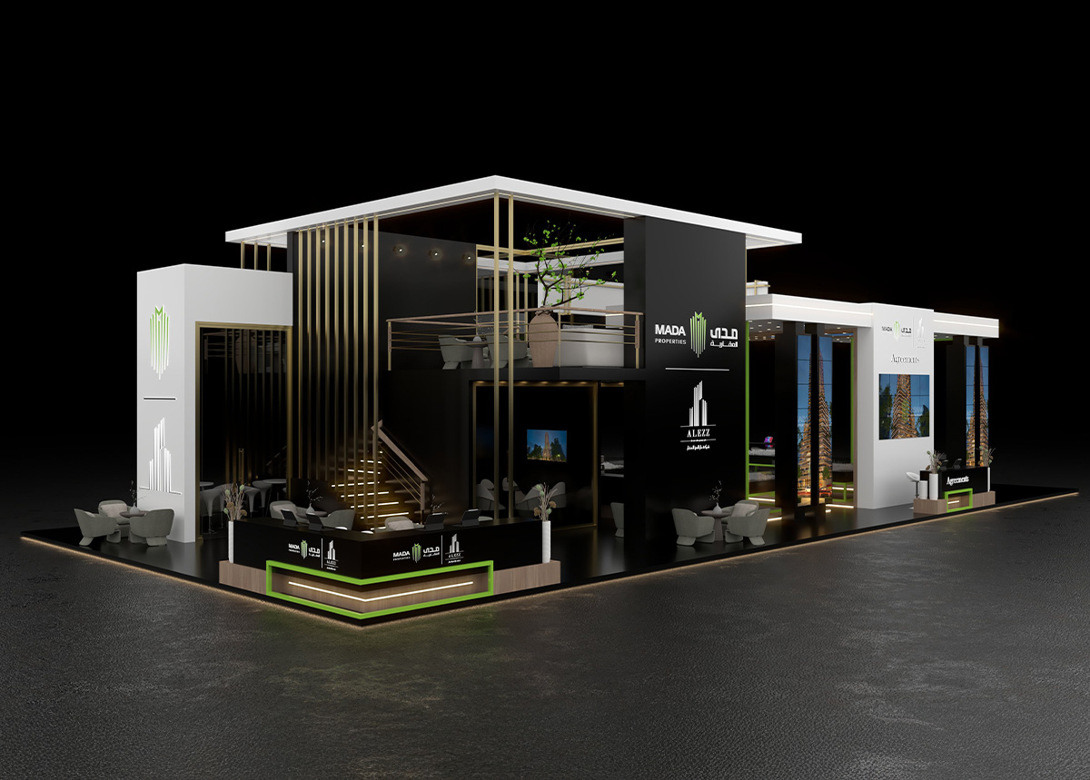 Mada booth — exhibition stand